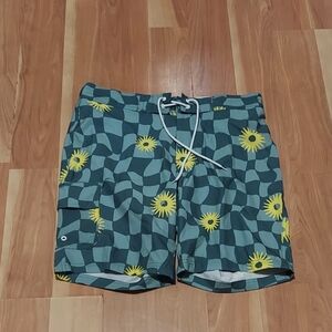 Arizona Men's Short  colorful  size M elastic with adjustable drawstring